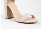 sandals dusky pink size 41(8) new look