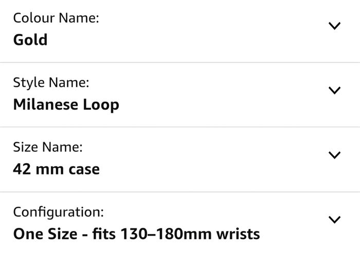 Apple Watch Series 11 GPS + Cellular 42mm Smartwatch with Gold Titanium Case with Gold Milanese Loop. Brand New Sealed