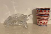 Vintage Crystal Tortoise 1970s