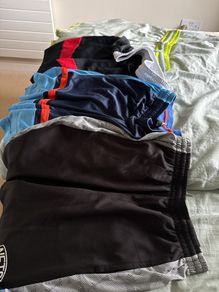 Bundle of 4 Nike Boys Sports Shorts (Age 14-16)