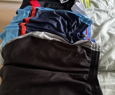 Bundle of 4 Nike Boys Sports Shorts (Age 14-16)