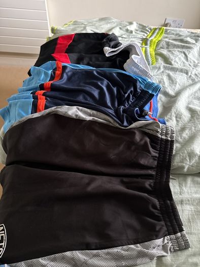 Bundle of 4 Nike Boys Sports Shorts (Age 14-16)