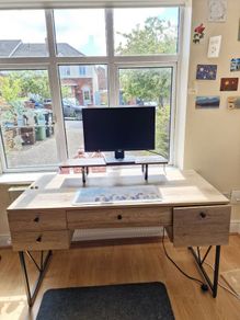 office desk with drawers