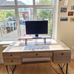 office desk with drawers