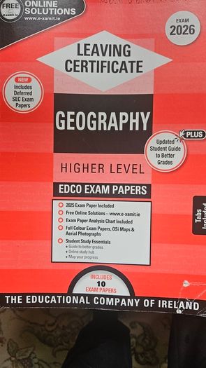 Geography Exam Papers Leaving Cert