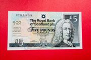 Scotland  5. Pounds   2005  Commemorative Issue  Royal College Of Surgeons( Uncirculated )