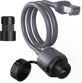 Starlink Ethernet Adapter Gen 3 & Mini. Waterproof RJ45 Coupler with Cable Extension, 2000Mbps,