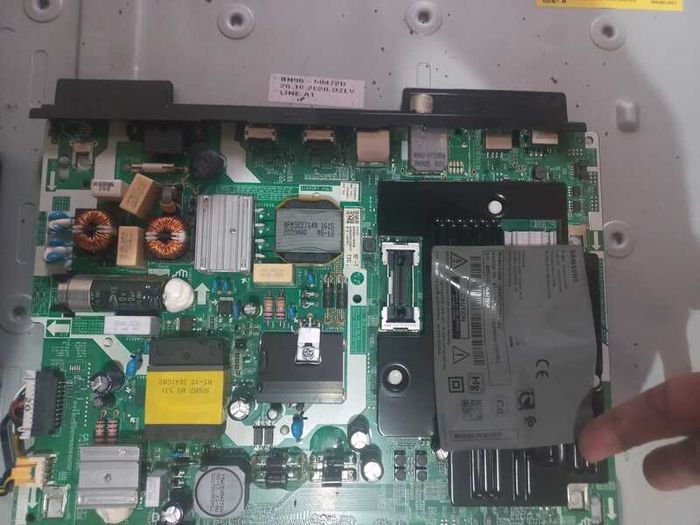 Samsung tv power supply and mainboard 15e each