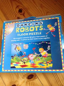 BNIB Dancing Robot Floor Puzzle 48 Piece