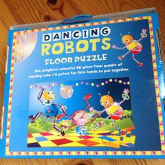 BNIB Dancing Robot Floor Puzzle 48 Piece