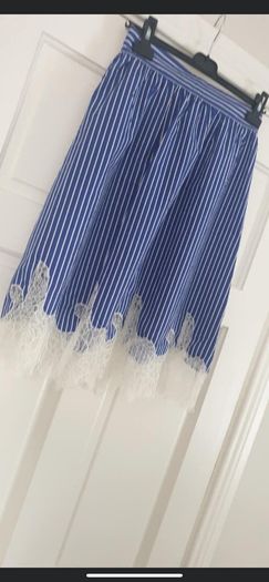 zara midi skirt new