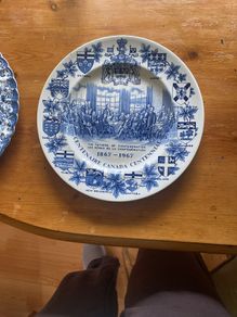 Vintage Canada Centennial Plate 1967