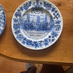 Vintage Canada Centennial Plate 1967