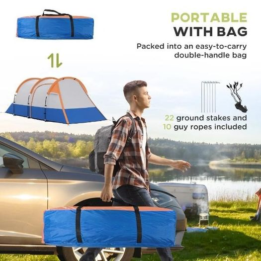 Large Camping Tent 2-3 Person