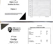 Leaving Cert Irish Higher Paper 1 and 2 Notes (Academy)