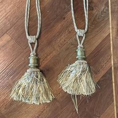 Extra large curtain ties