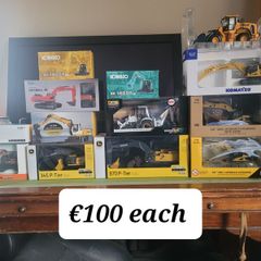 diecast excavators construction 1/50