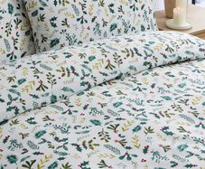 Merry Berries Christmas Duvet Set King Size Reversible