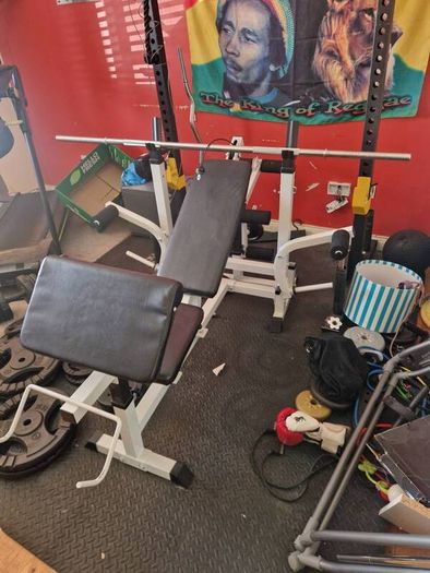 Full Home Gym Set,everything You Need To Lift Heavy