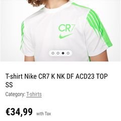 Cristiano Ronaldo Tshirt Nike