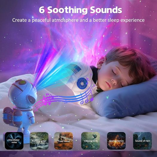 Star Projector,Galaxy Night Light,Astronaut Starry Nebula Ceiling LED Lamp with Timer and Remote, Gift for Kids Adults for Bedroom, Birthdays,Christmas, Valentine's Day