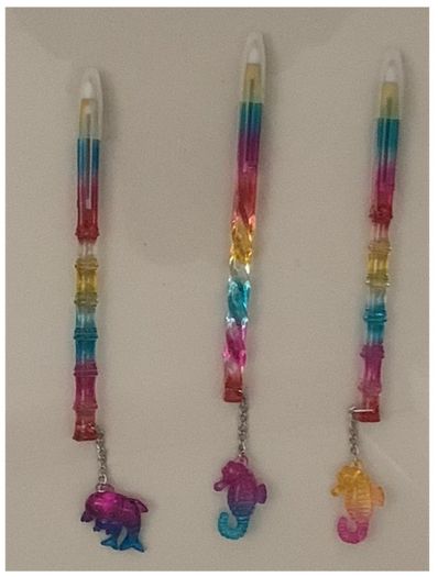 Seahorse Pens x 3
