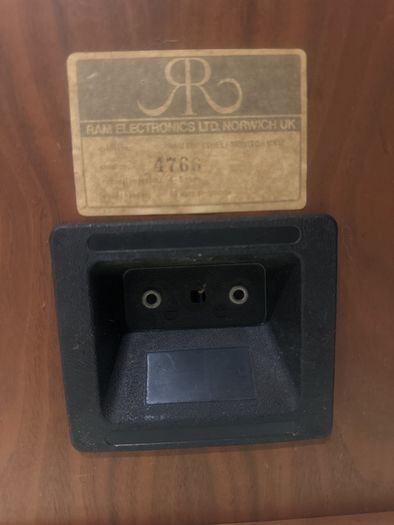 Ram electronics bookshelf monitors mk II