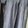 ANTEA blue cotton dress Sz 42 (Fit 12-14UK) - Rrp 89 Dollars Image 8