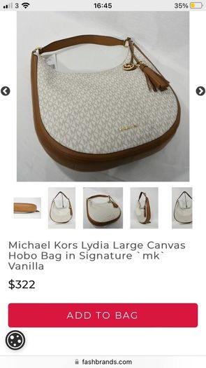 brand new michael kors Lydia bag