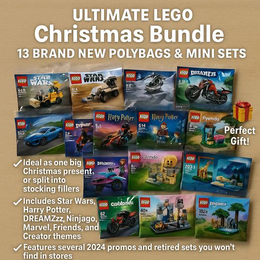 FREE POST - Massive Party Lego Bundle 13 Sets