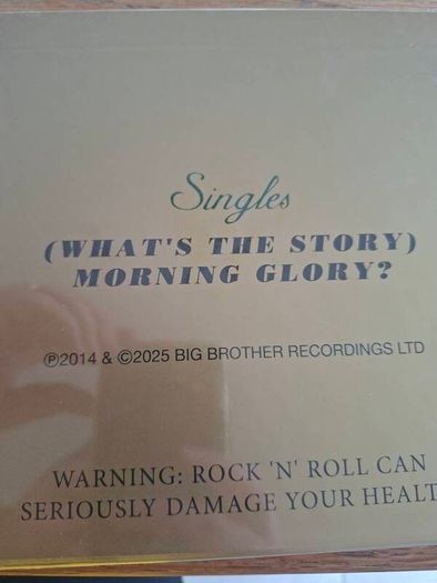 oasis vinyl what's the story morning glory boxset numbered