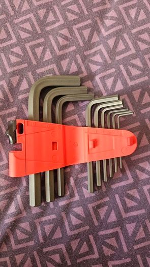 Wera Hex-Plus 9-Piece Metric Allen / L-Key Set (1.5mm - 10mm)