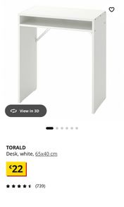 ikea tiny desk