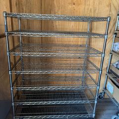 Wired Shelf Trolley 7 Shelves