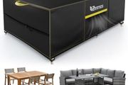 s Garden Furniture Covers Outdoor Waterproof with Air Vent, 420D Heavy Duty Oxford Fabric, for Patio Table, Chair, Rattan Sofa, Garden, Rectangular 18012074 Brand: Zenmos
