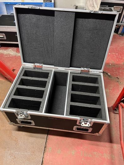 Flight Case for 8 Led pars Lights or similar