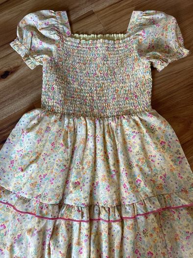 Monsoon dress age 7 like new! Worn once!