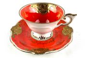 Rare Antique Demitasse Cup and Saucer