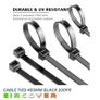 Heavy Duty White Cable Ties 450mm  Black 100pk Image 7