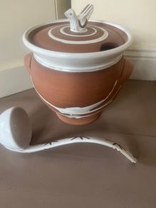 Stephen Pearse Soup Tureen & Ladle