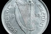 Ireland - 1935 - Florin - Silver - Salmon - KM.7 - [2604]