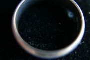 Titanium  Ring size Q