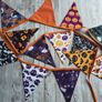 Halloween Bunting or Mini Bunting. Multicolour. Image 4