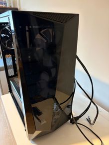 Corsair Case 4 120 fans glass panel