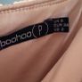 boohoo rose gold sequinced dress Sz 6UK (Fit 8UK) Image 3