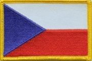 Czech flag patch Freepost