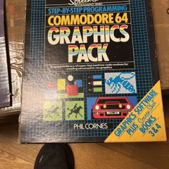 Rare C64 Graphics Pack - DK Screen Shot Programming Series (Books 3 & 4 + Tape)
