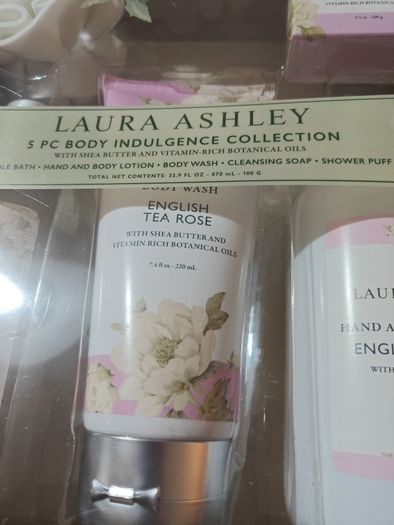 Laura Ashley 5 pc body indulgence collection