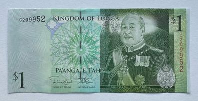 Tonga 1 Pa'anga 2008 Banknote
