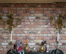 Pair of Rococo Gilt Light Wall Sconces